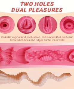 Experience Realistic Pleasure with the 3-in-1 Male Masturbator Sex Doll