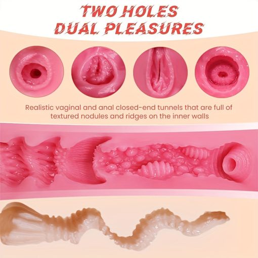 Experience Realistic Pleasure with the 3-in-1 Male Masturbator Sex Doll