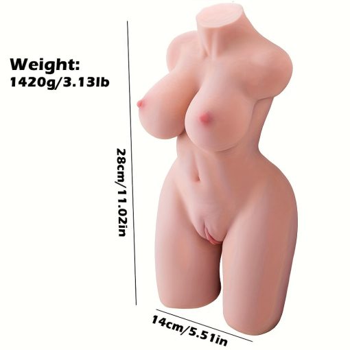 Experience Realistic Pleasure with the 3-in-1 Male Masturbator Sex Doll