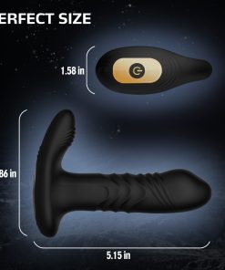 APP Thrusting Anal Butt Plug Vibrator