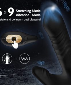 APP Thrusting Anal Butt Plug Vibrator