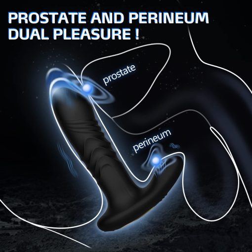 APP Thrusting Anal Butt Plug Vibrator