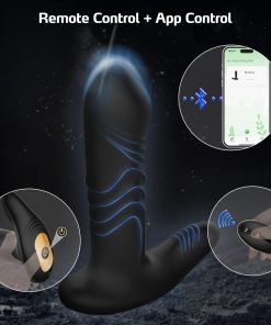 APP Thrusting Anal Butt Plug Vibrator