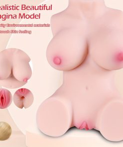 Sex Doll Torso Male Masturbator Realistic Pocket Pussy Ass With Breasts
