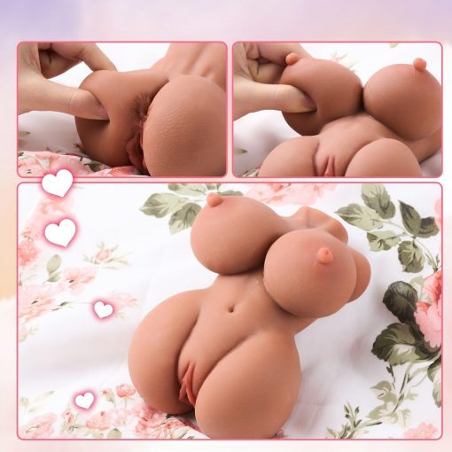1.3lb Adult Male Sex Toys For Men Masturbation Sex Stroker With 3d Realistic Textured Vagina And Soft Boobs