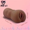 Pocket Pussy Male Masturbator Skin Friendly Silicone