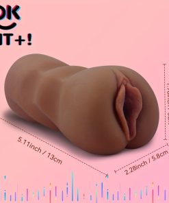 Pocket Pussy Male Masturbator Skin Friendly Silicone