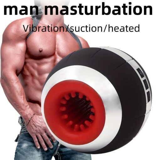 Automatic Sucking And Stroking Penis Training Vibrator