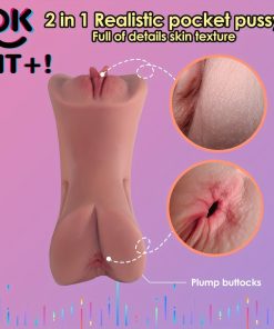 Realistic Masturbator Pocket Pussy Sex Toy For Men