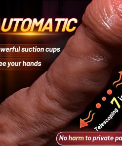 NEW UPGRADE 8.26 Wriggling Thrusting G spot Dildo Vibrator