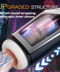 Automatic Male Masturbator Cup  With Fast Telescopic Speed