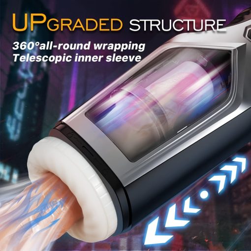 Automatic Male Masturbator Cup  With Fast Telescopic Speed