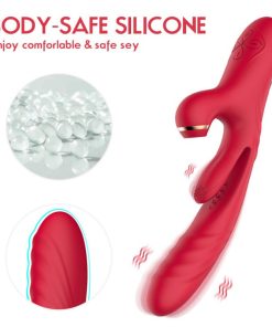 Daphne Sucking Tongue Licking Telescopic Vibrator