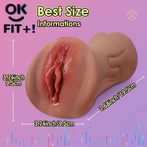 Realistic Masturbator Pocket Pussy Sex Toy For Men