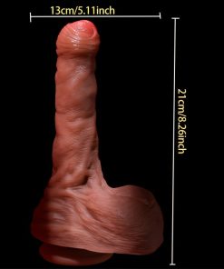 NEW UPGRADE 8.26 Wriggling Thrusting G spot Dildo Vibrator