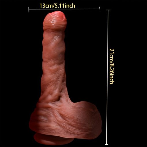 NEW UPGRADE 8.26 Wriggling Thrusting G spot Dildo Vibrator
