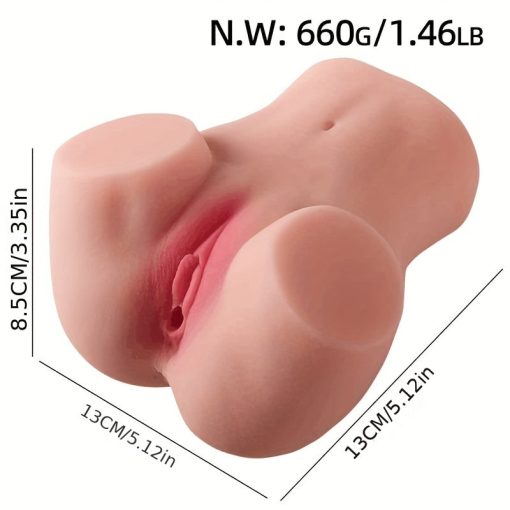 Portable Pocket Pussy With Vagina And Mini Butt For Men 660g