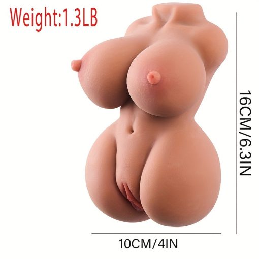 1.3lb Adult Male Sex Toys For Men Masturbation Sex Stroker With 3d Realistic Textured Vagina And Soft Boobs