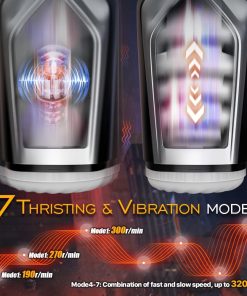 Automatic Male Masturbator Cup  With Fast Telescopic Speed