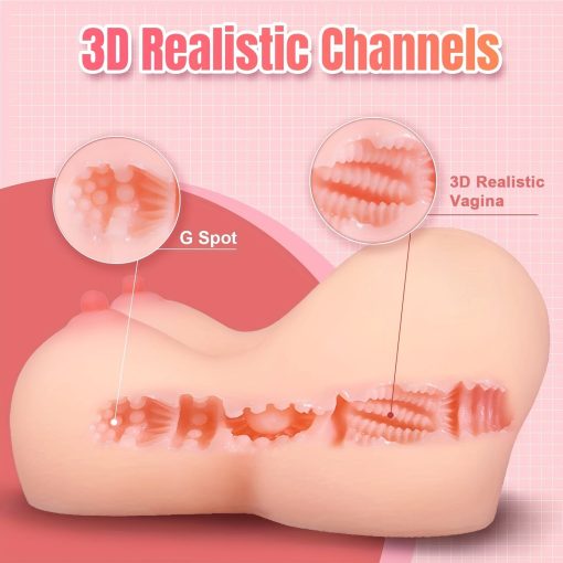 Sex Doll Male Masturbator with Big Boobs Vagina and Anal