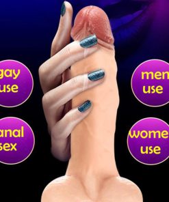 2 in 1 Design Realistic Dildo Pocket Pussy