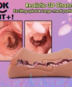 Realistic Masturbator Pocket Pussy Sex Toy For Men