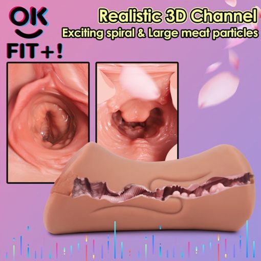 Realistic Masturbator Pocket Pussy Sex Toy For Men
