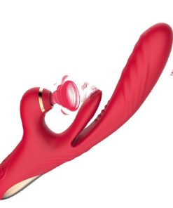 Daphne Sucking Tongue Licking Telescopic Vibrator