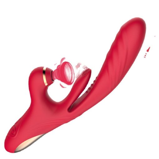 Daphne Sucking Tongue Licking Telescopic Vibrator