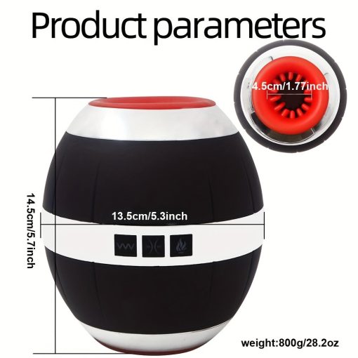 Automatic Sucking And Stroking Penis Training Vibrator