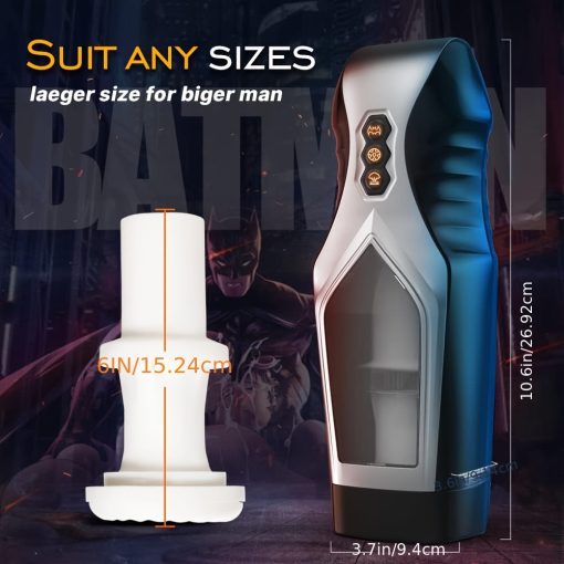 Automatic Male Masturbator Cup  With Fast Telescopic Speed