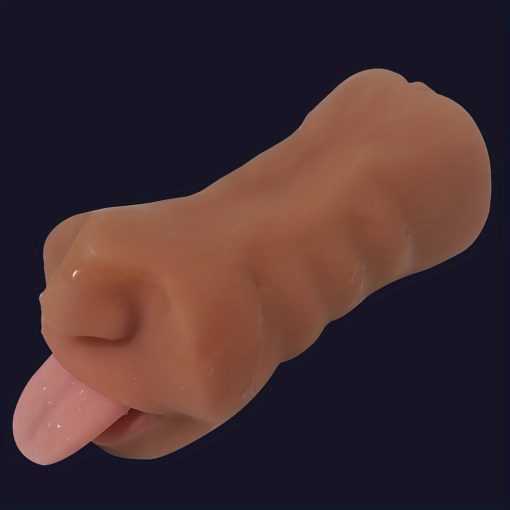 2-in-1 Pocket Pussy Male Masturbators With Lifelike Face