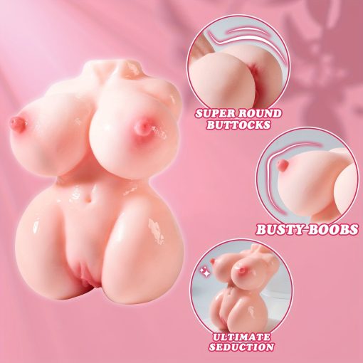 1.3lb Adult Male Sex Toys For Men Masturbation Sex Stroker With 3d Realistic Textured Vagina And Soft Boobs