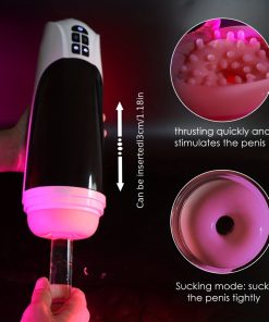 Automatic  Thrusting Sucking Male Masturbator Cup