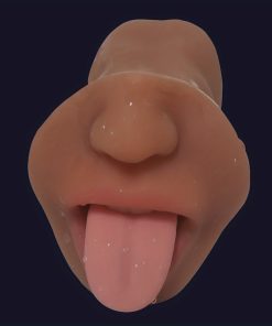 2-in-1 Pocket Pussy Male Masturbators With Lifelike Face