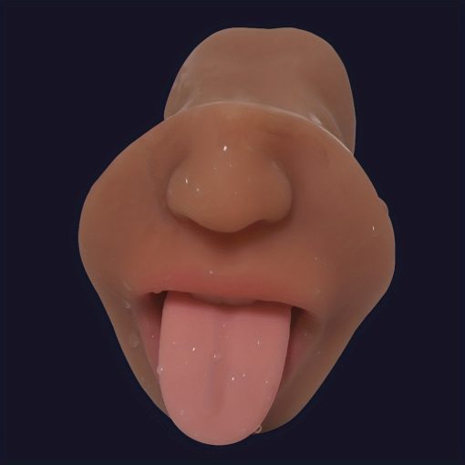 2-in-1 Pocket Pussy Male Masturbators With Lifelike Face