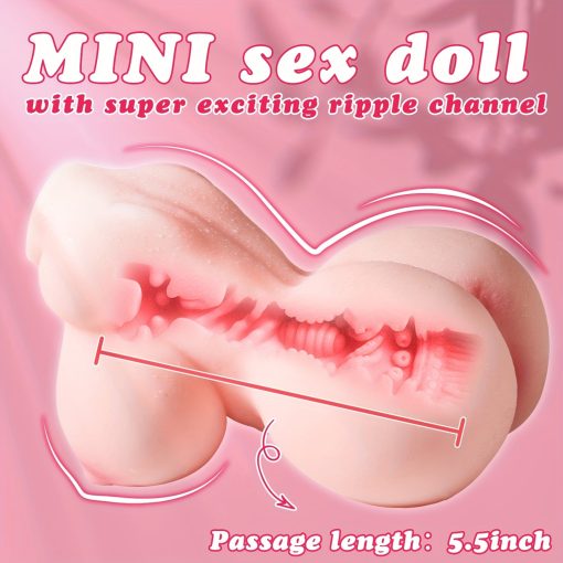 1.3lb Adult Male Sex Toys For Men Masturbation Sex Stroker With 3d Realistic Textured Vagina And Soft Boobs
