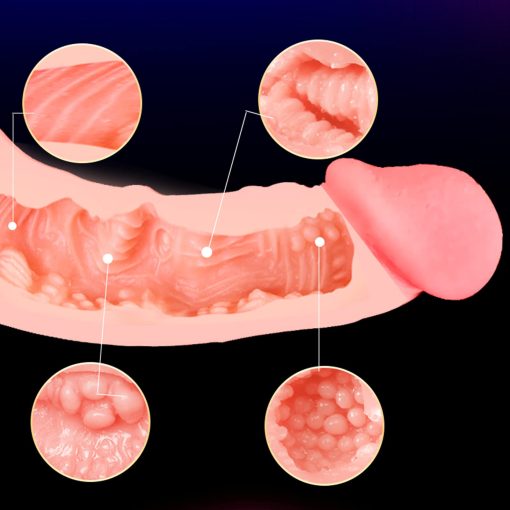 2 in 1 Design Realistic Dildo Pocket Pussy