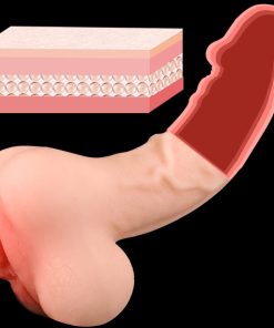 2 in 1 Design Realistic Dildo Pocket Pussy