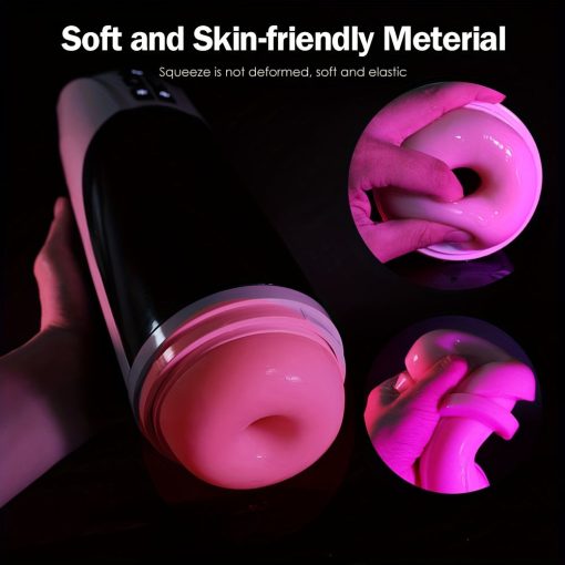 Automatic  Thrusting Sucking Male Masturbator Cup