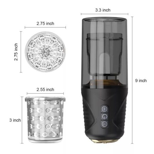 Automatic 7 Modes Thrusting Rotating Male Masturbator