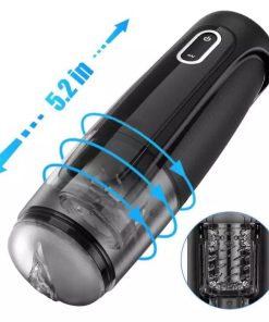 Hands Free 10 Thrusting Rotating Automatic Male Masturbator