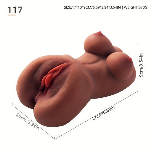Sex Doll Brown Color Sex Toy Massager