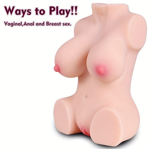 Sex Doll Torso Male Masturbator Realistic Pocket Pussy Ass With Breasts