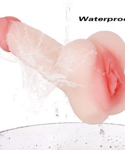 2 in 1 Design Realistic Dildo Pocket Pussy