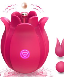 Rose Toy Stimulator High-Frequency Nipple Vaginal Clitoris Massager