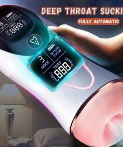 Automatic Sucking Vibration Penis Training Counting Blowjob Cup