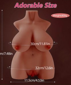 1.8 LB 3 in 1 Sex Dolls Torso Pocket Pussy for Men