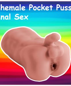 Shemale Sex pocket pussy with Torso and Realistic Dildo