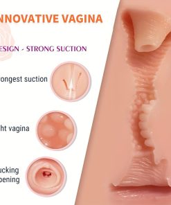 1.8 LB 3 in 1 Sex Dolls Torso Pocket Pussy for Men